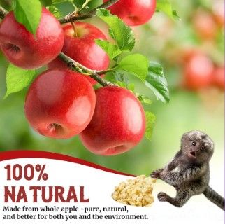 Apple Cubes (Freeze-Dried)