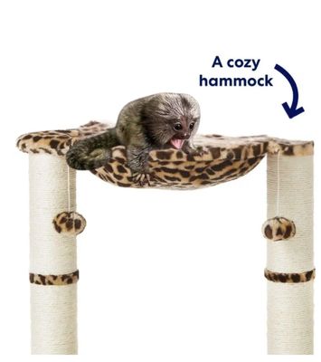 Cozy Cheetah Hammock (Stand) Cozy Cheetah Hammock (Stand)