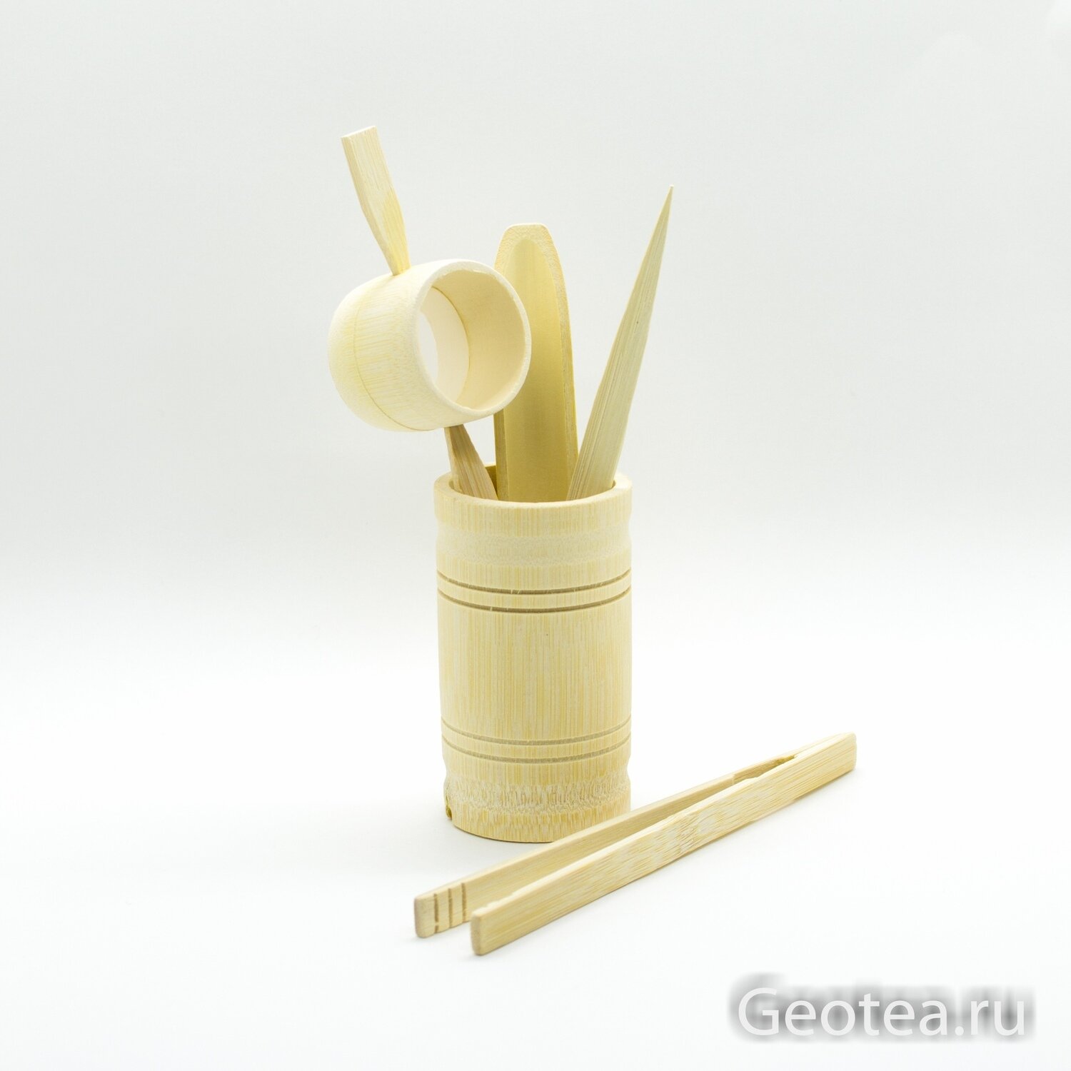 Чайные инструменты "Коленце", бамбук