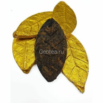 Чай Шу Пуэр "Stout Leaf" Золотой лист