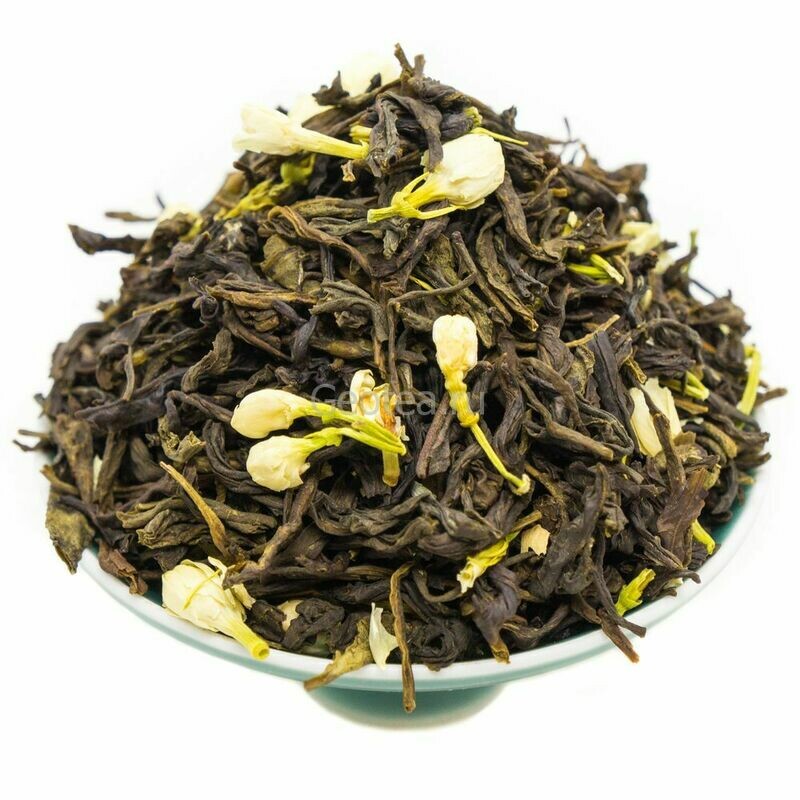 Китайский чай с жасмином. Люй ча зеленый чай. Чай Хуа Чжу ча. Чай зеленый gutenberg в пирамидках моли Хуа ча (с жасмином) 20 шт.
