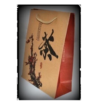 Пакет подарочный крафтовый "Сакура", картон
