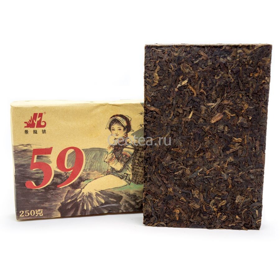 Чай Шу Пуэр "59" Ча Чжуань, 250гр.