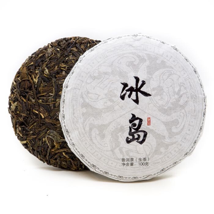 Чай Шэн Пуэр Сенчжун "Биндао", мини бин 100гр.