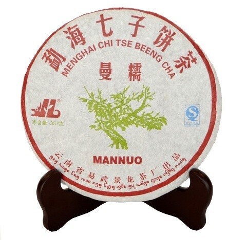 Чай Шэн Пуэр Цзинлун "Маньно", 2012г., 357гр.