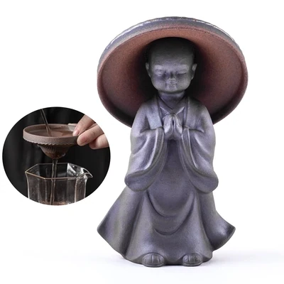 Чайная фигурка "Монах в шляпе" с ситечком
