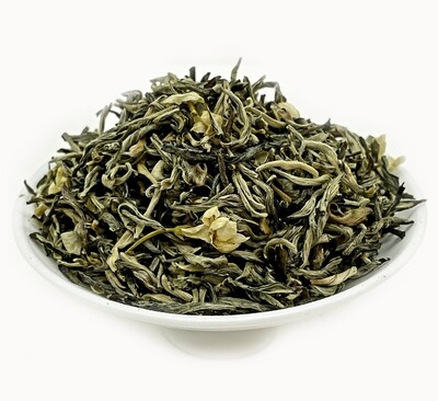 Чай Зеленый жасминовый "Моли Пяо Сюэ (Жасминовый Снег)" №300, 2023г