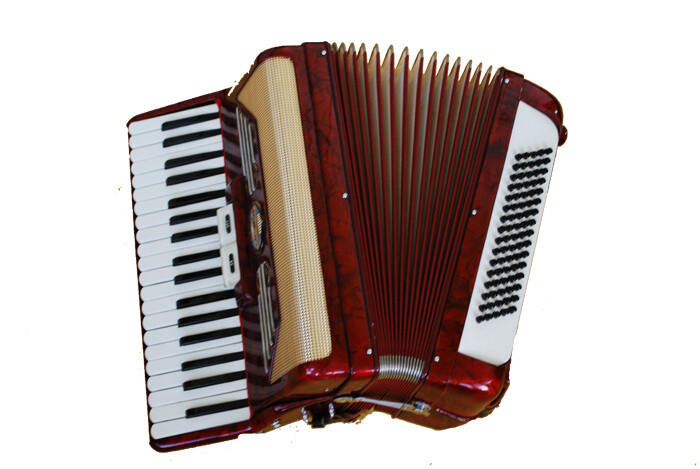 Pigliacampo Italian 80 Bass Piano Accordion.