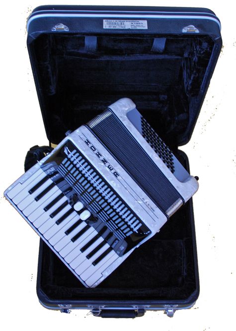 S/H Hohner Amica 11 -  48 Bass Piano Accordion