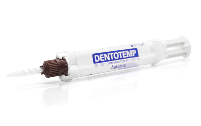 Dentotemp – Implantat- und langzeitprovisorischer Zement, 5ml-Spritze Dentotemp – Implantat- und langzeitprovisorischer Zement, 5ml-Spritze