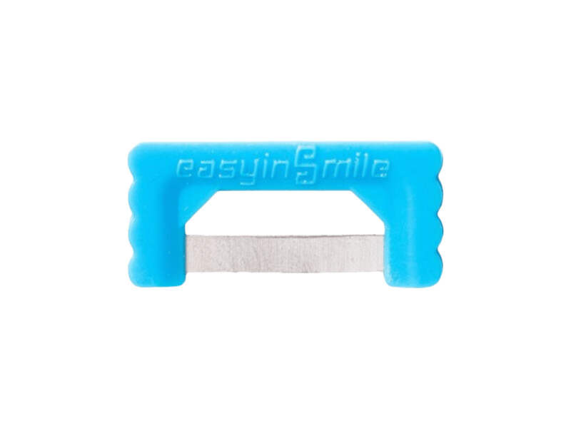 Hellblaue Streifen, 10 Stk. einseitige Diamantbeschichtung, 0,15mm Hellblaue Streifen, 10 Stk. einseitige Diamantbeschichtung, 0,15mm