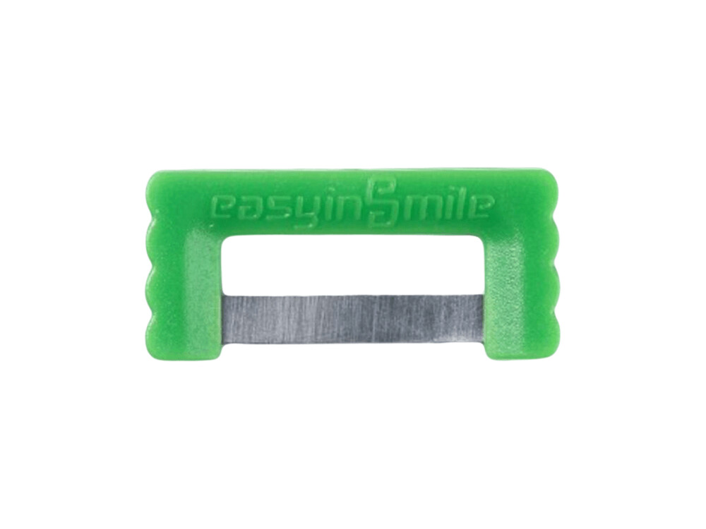 Grüne Streifen, 10 Stk. einseitige Diamantbeschichtung extra-fein, 0,1mm
