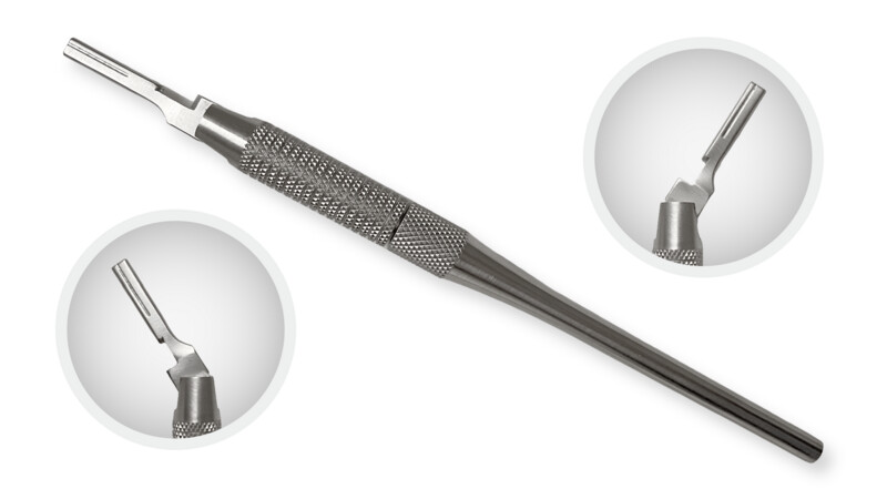 Skalpellklingenhalter, arretierbar Skalpellklingenhalter, arretierbar
