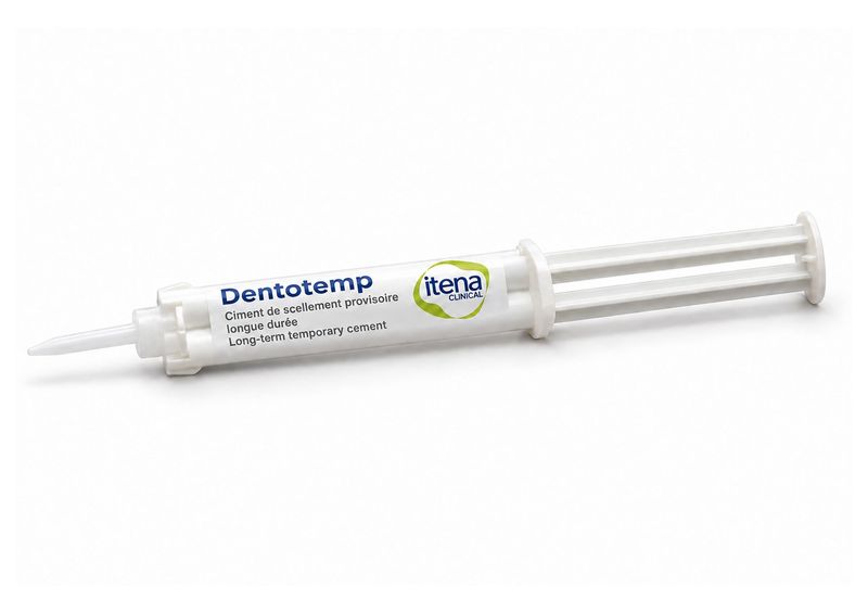 Dentotemp – Implantat- und langzeitprovisorischer Zement, 5ml-Spritze Dentotemp – Implantat- und langzeitprovisorischer Zement, 5ml-Spritze