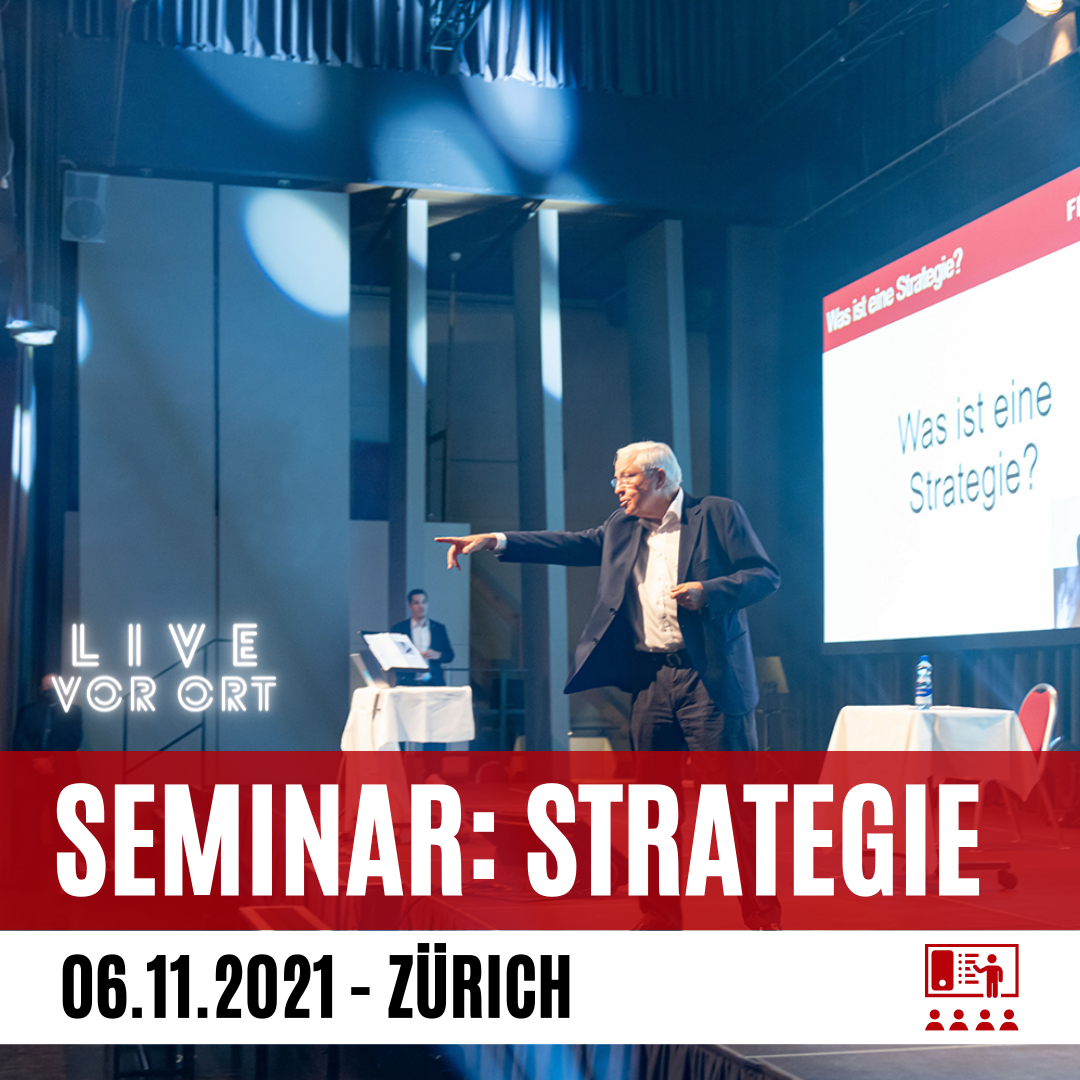 Strategielehre mit Dr. Blocher (Live im Volkshaus Zürich)