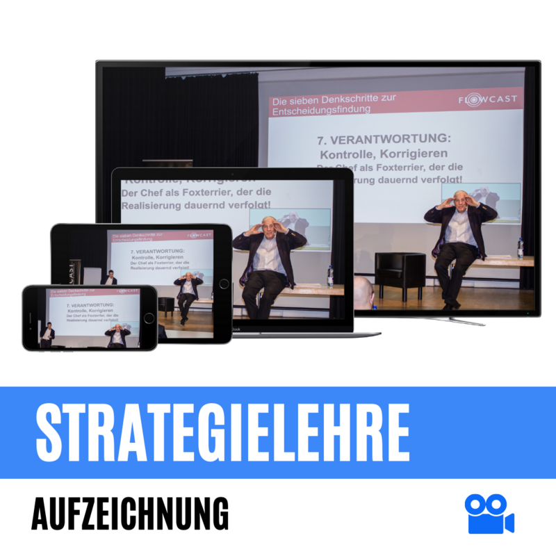 Strategielehre und Entscheidungsfindung (Aufzeichnung inkl. Workbook)