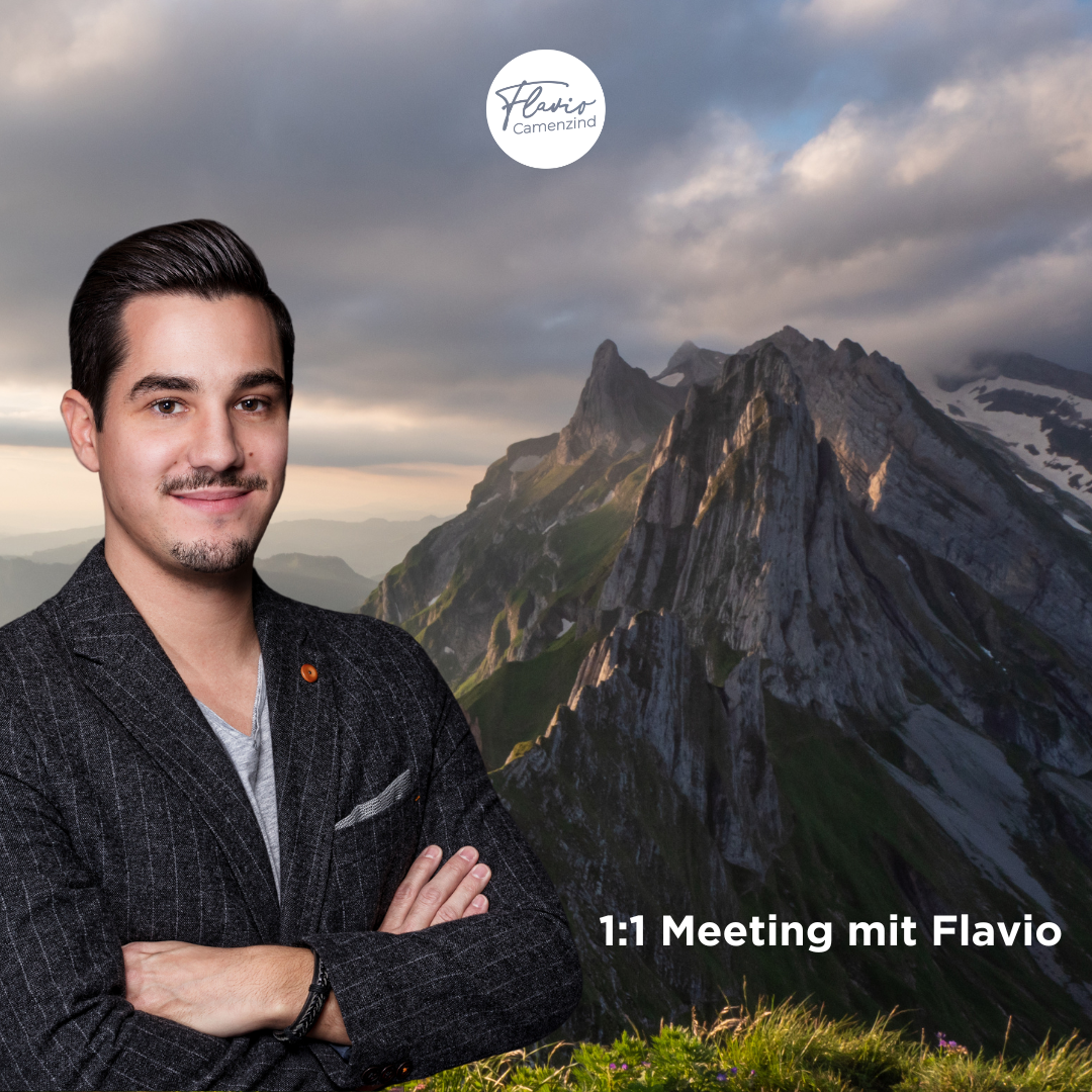 1:1 Meeting mit Flavio