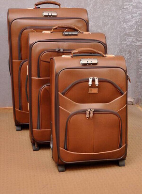 GENUINE LEATHER SUITCASES