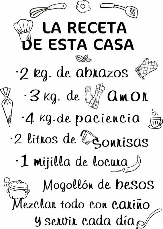 'Mi receta particular'