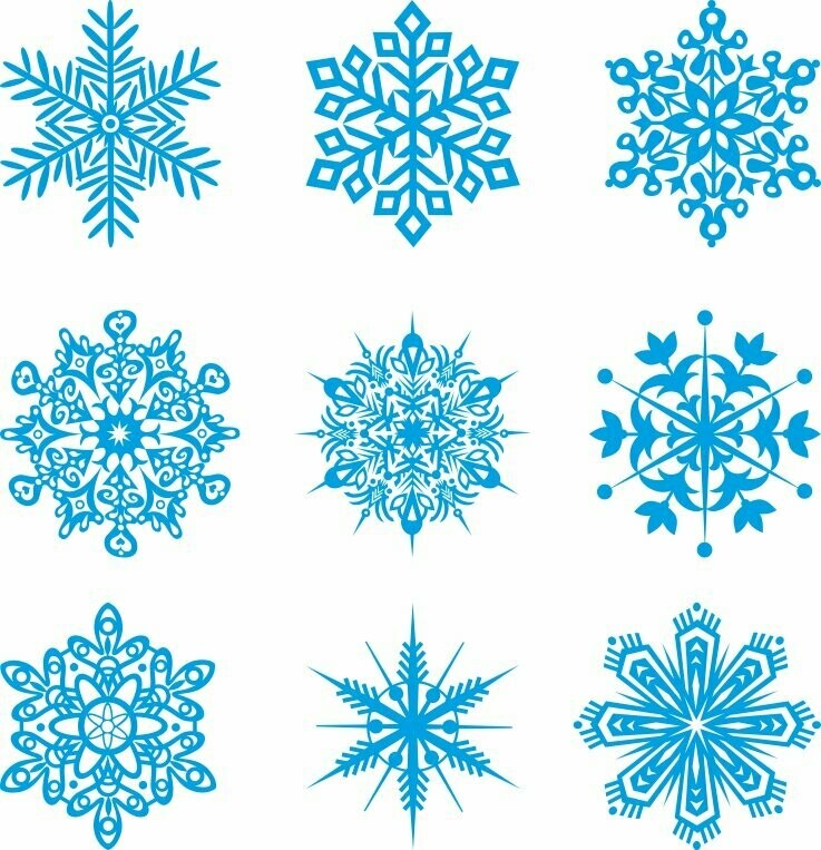 Nieve copos grandes