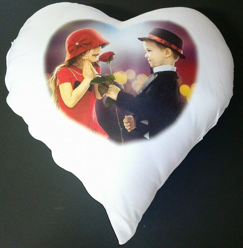 Cojín de corazón PERSONALIZADO