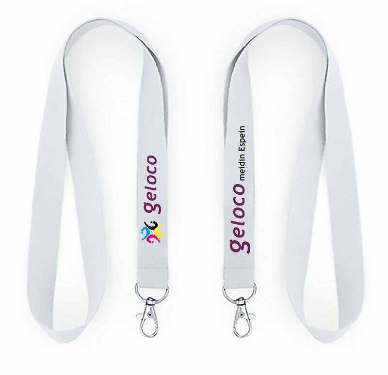 Lanyard con mosquetón - Pack de 100 uds.