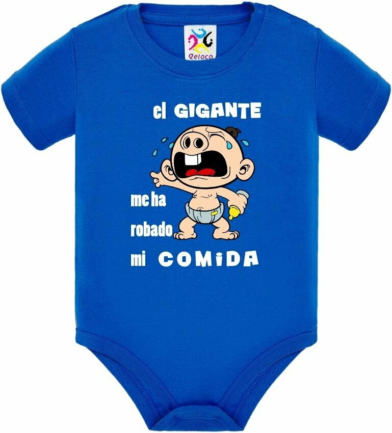 Body bebé "el gigante malo"