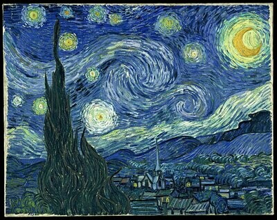 'Noche estrellada' de Van Gogh