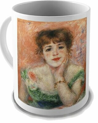 Retrato de Jeanne Samary - Pierre A. Renoir