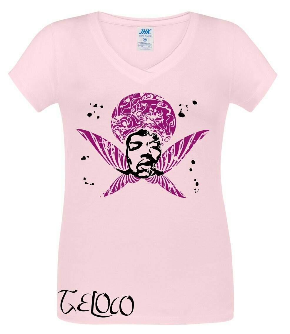 'Motown' Camiseta mujer cuello de pico