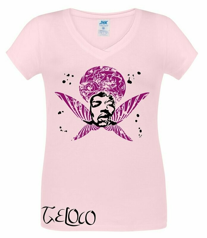 'Motown' Camiseta mujer cuello de pico