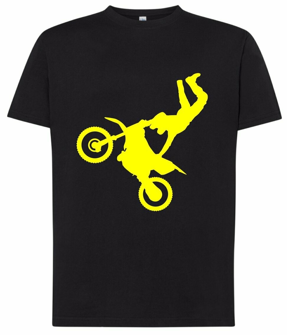 Camiseta Unisex "Salto en moto"