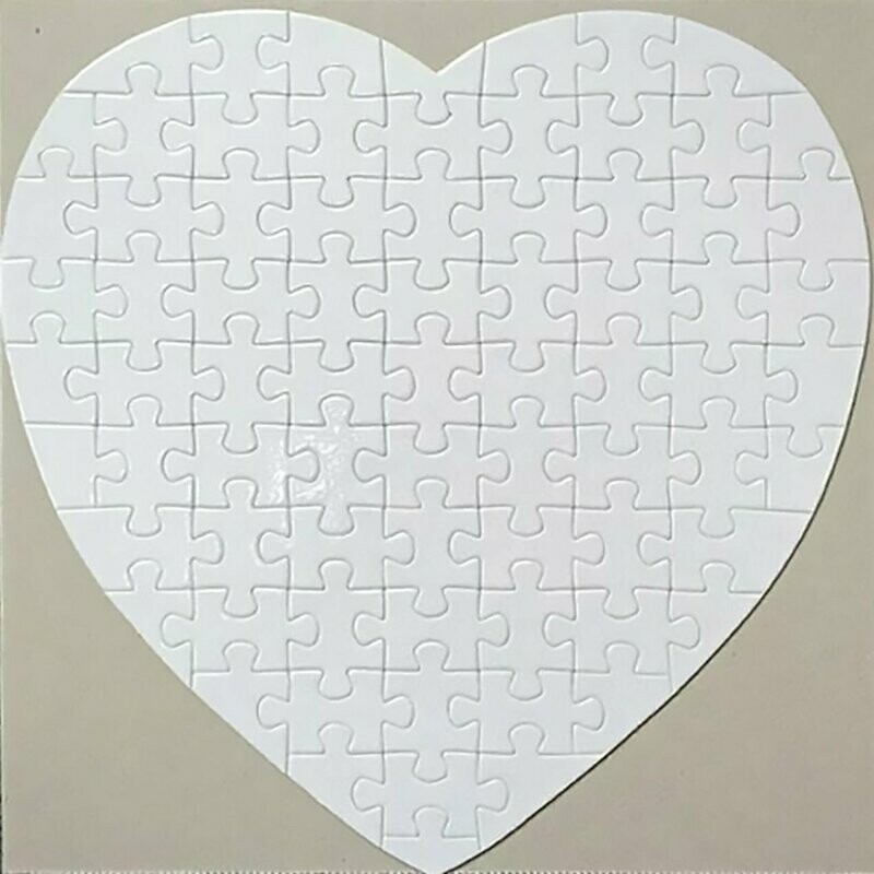 Puzle forma de Corazón Personalizado