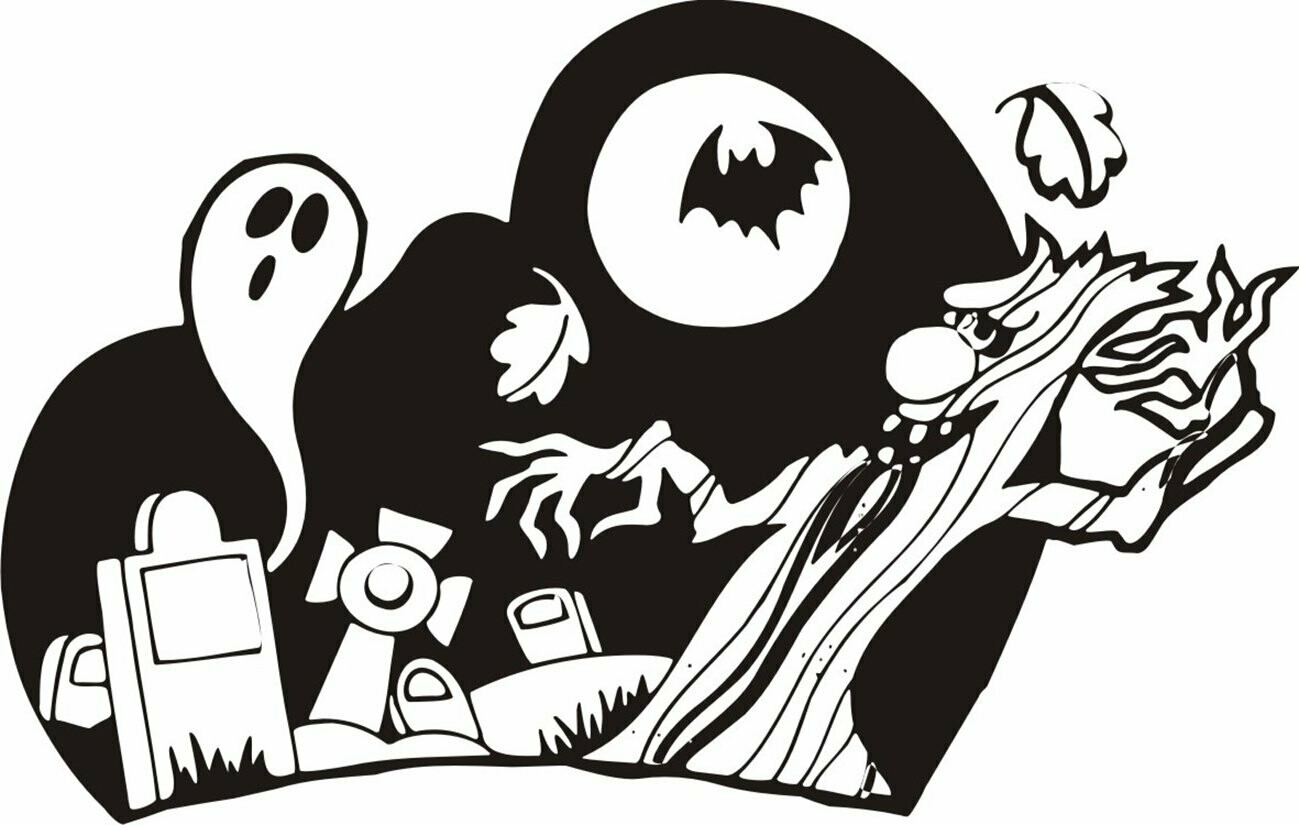 'Fiesta en el cementerio'