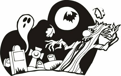 'Fiesta en el cementerio'