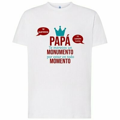 Camiseta Monumento para Papá