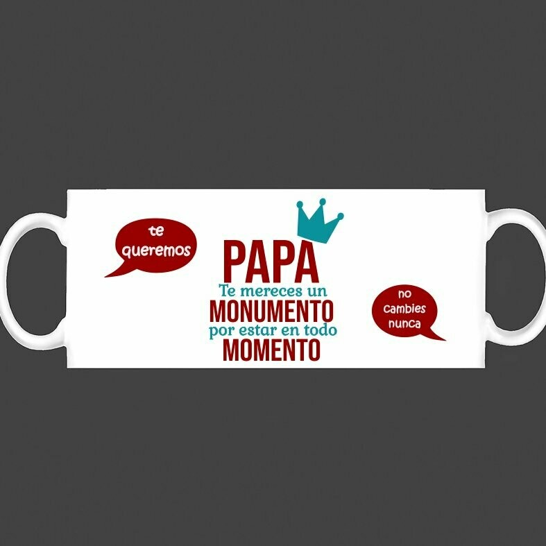 Taza Monumento para Papá