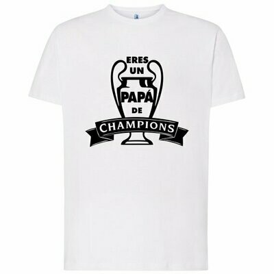 Camiseta para un Papá de Champions