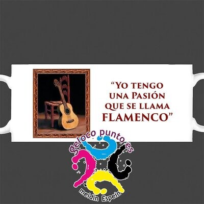 Taza 'Pasión por el Flamenco'