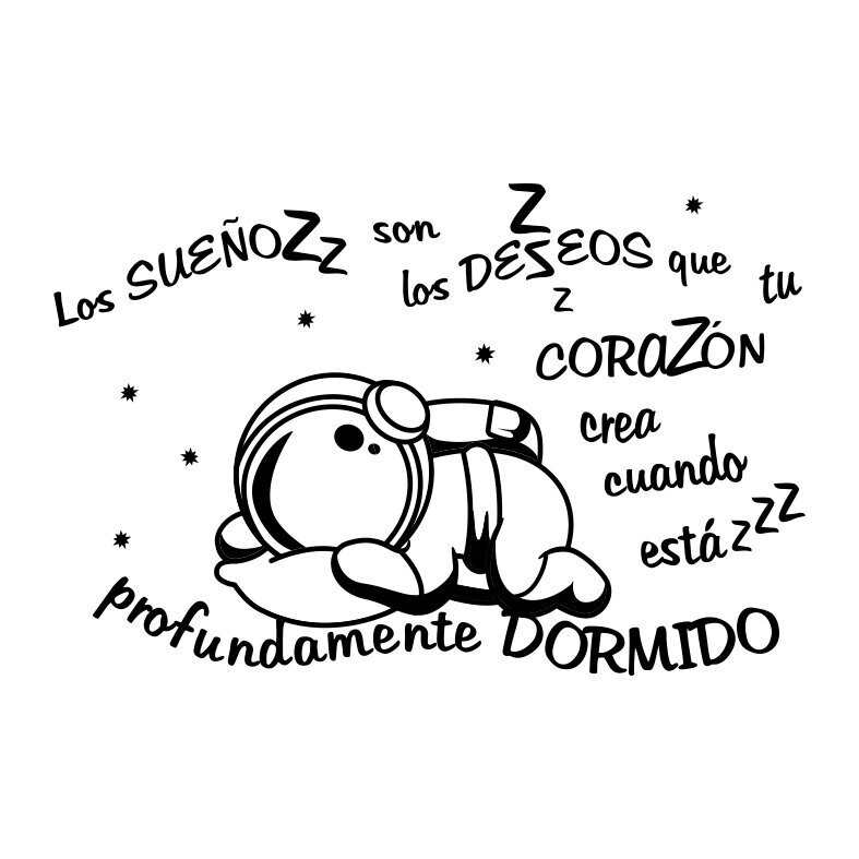 'El astronauta dormido'
