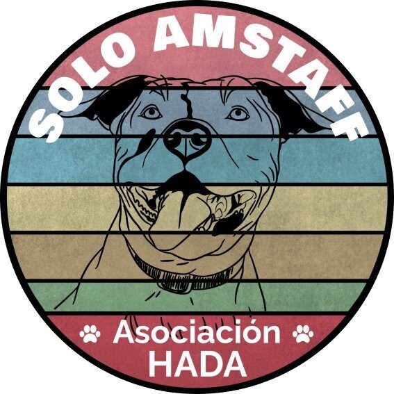 Adhesivo "Sólo Amstaff" HADA