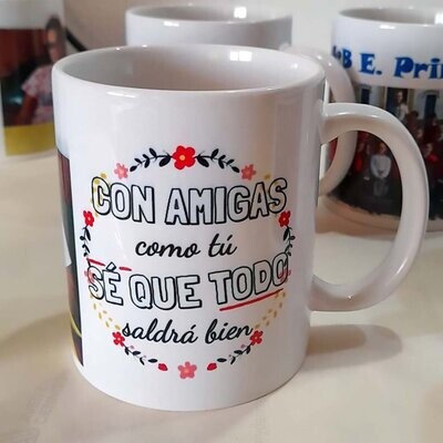Taza "Las buenas amigas"