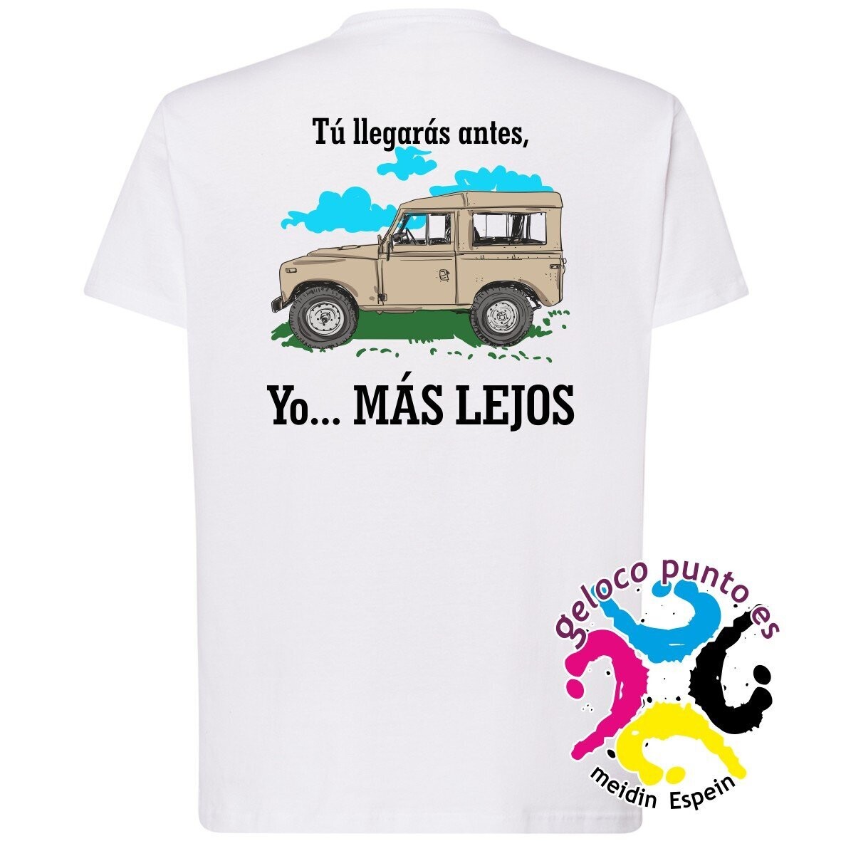 Camiseta Land Rover Santana