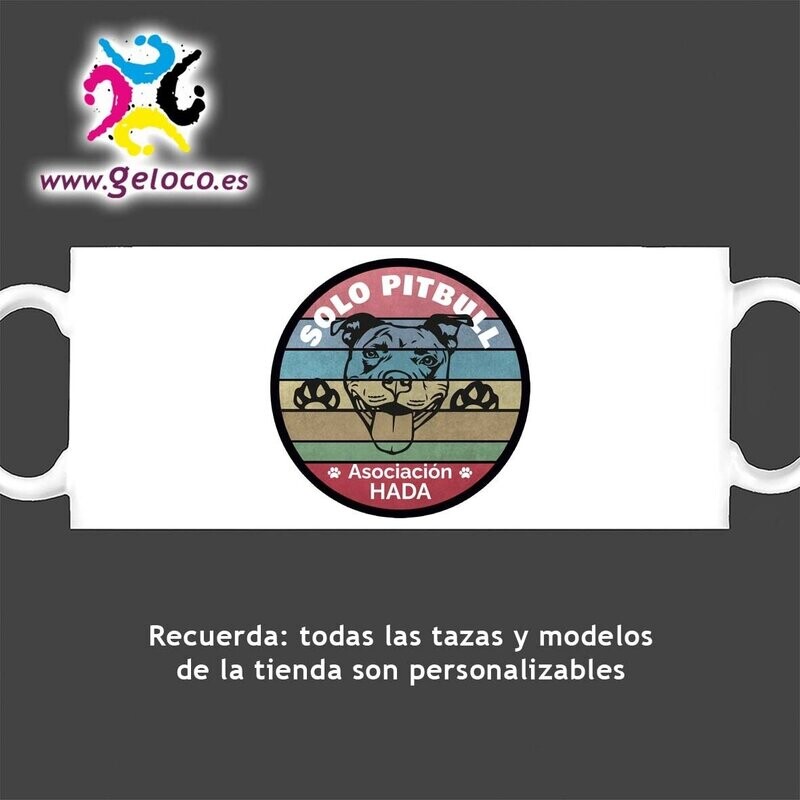 Taza "Sólo Pitbull"
