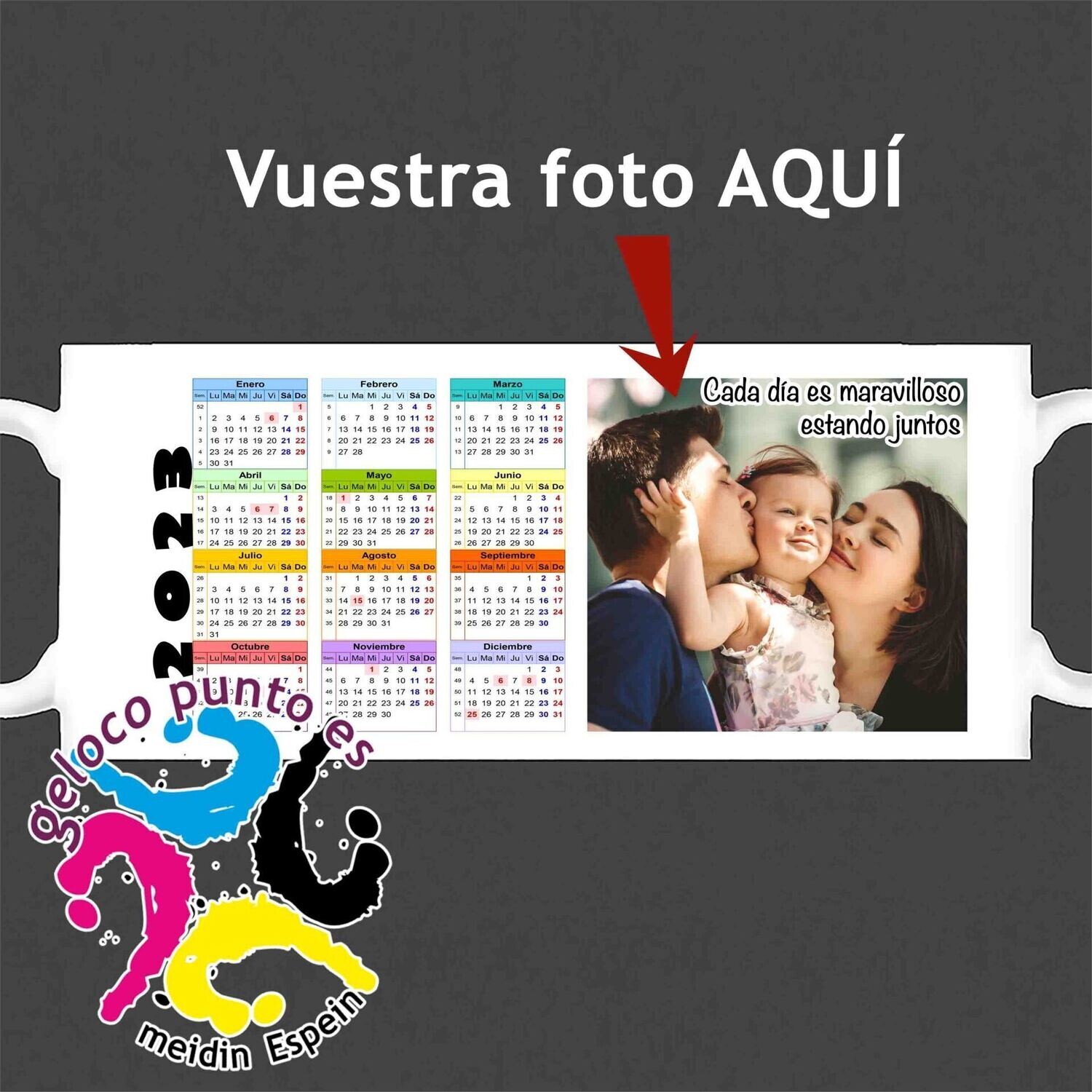 Taza Calendario 2023