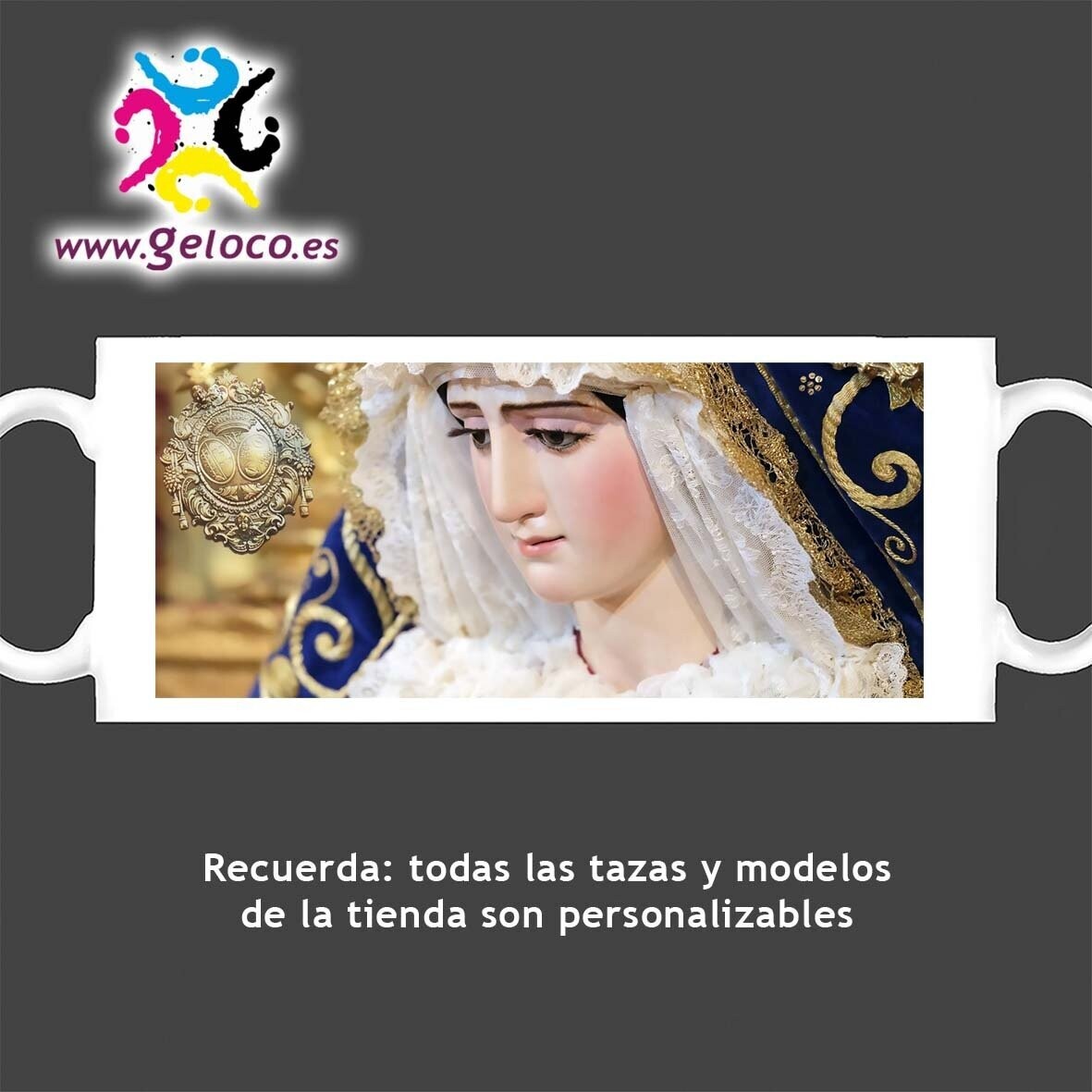 Taza "Virgen de la Antigua"