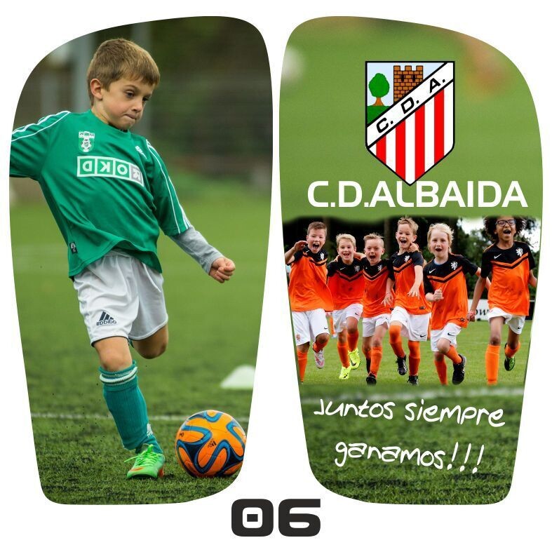 Espinilleras personalizadas - mod 6