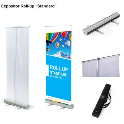 Expositor Roll Up completo