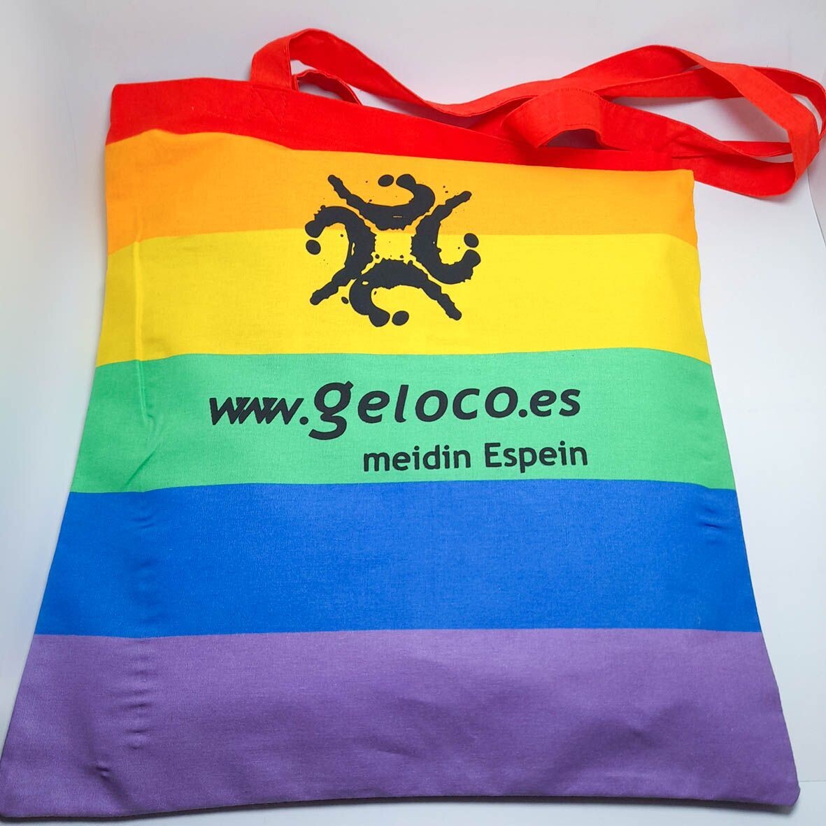 Bolsa de algodón multicolor Geloco