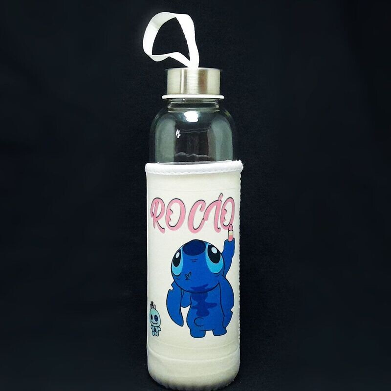 Botella de cristal Stitch